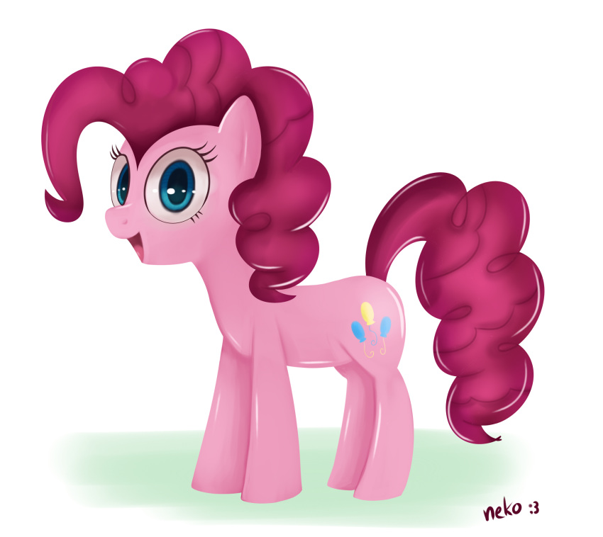 commentary english_commentary highres horse mcsadat my_little_pony my_little_pony:_friendship_is_magic no_humans pink_hair pinkie_pie_(mlp)