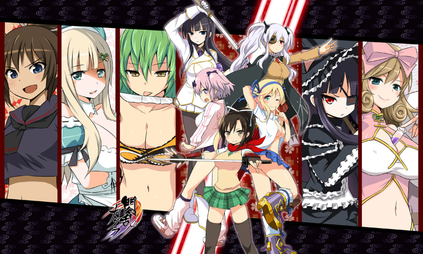 asuka hibari_(senran_kagura) homura ikaruga_(senran_kagura) katsuragi senran_kagura yagyuu_(senran_kagura)