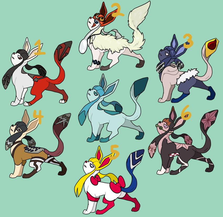 adopt adoptable adopts anime attack_on_titan cosplay eeveelution female female/female generation_4_pokemon ghibli glaceon group hayao_miyazaki hi_res hinata_hyuga hybrid inuyasha inuyasha_(inuyasha) kikyo kikyo_(inuyasha) littlepinebox mikasa_ackerman mononoke_hime naruto nezuko nezuko_kamado nintendo pokemon pokemon_(species) princess royalty sailor_moon_(character) sailor_moon_(series) sailor_uniform