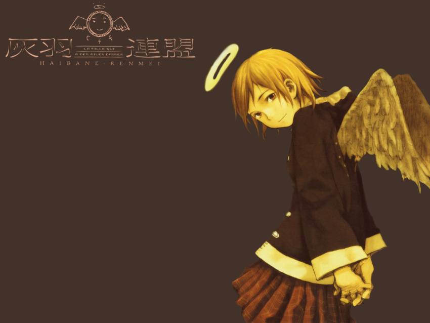 abe_yoshitoshi brown haibane_renmei rakka wings