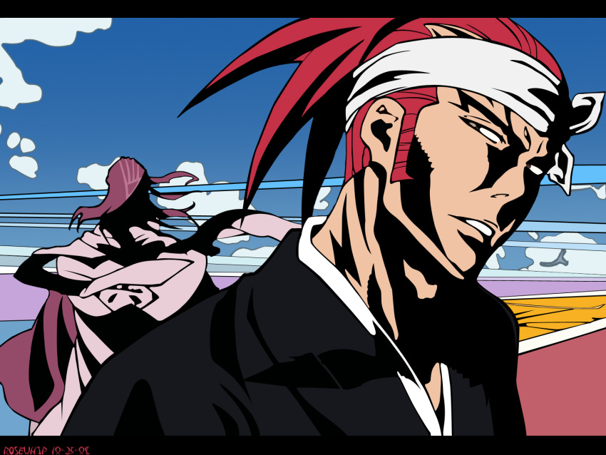 abarai_renji bleach kuchiki_byakuya tagme vector