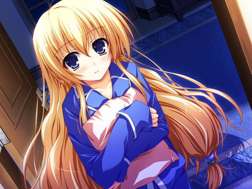 akatsuki_no_goei game_cg kurayashiki_tae pajama syangrila tomose_shunsaku