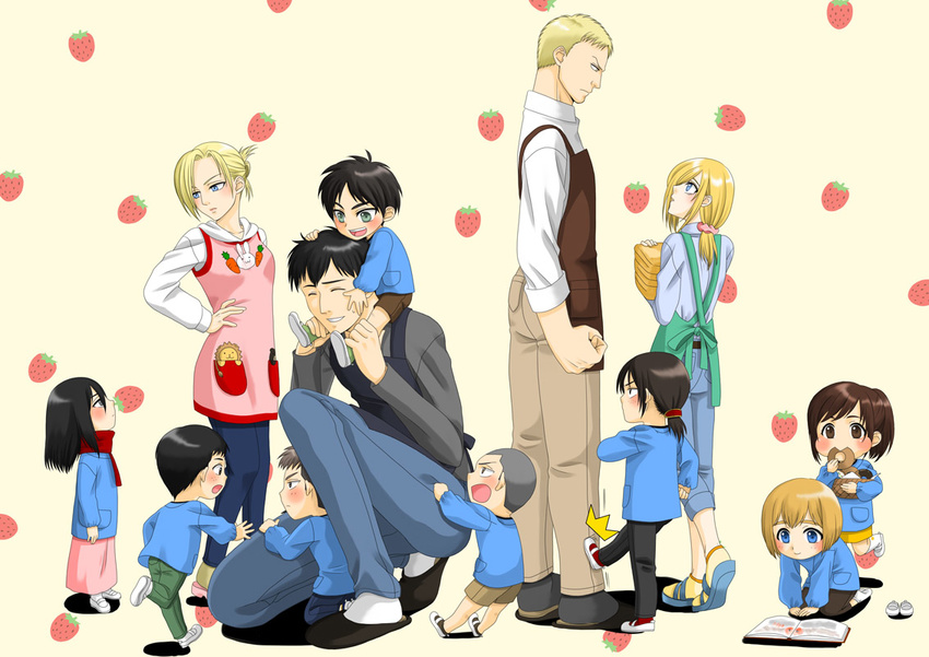 annie_leonhardt armin_arlelt bertholt_fuber christa_lenz connie_springer eren_jaeger jean_kirschtein mikasa_ackerman reiner_braun sasha_browse shingeki_no_kyojin tagme ymir_(shingeki_no_kyojin)