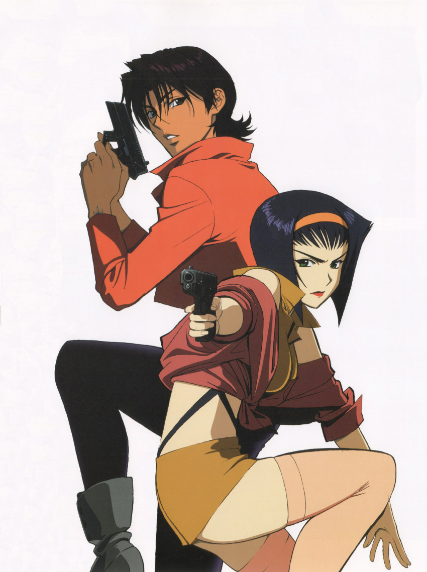 cowboy_bebop electra_ovilo faye_valentine official_art tagme white_background