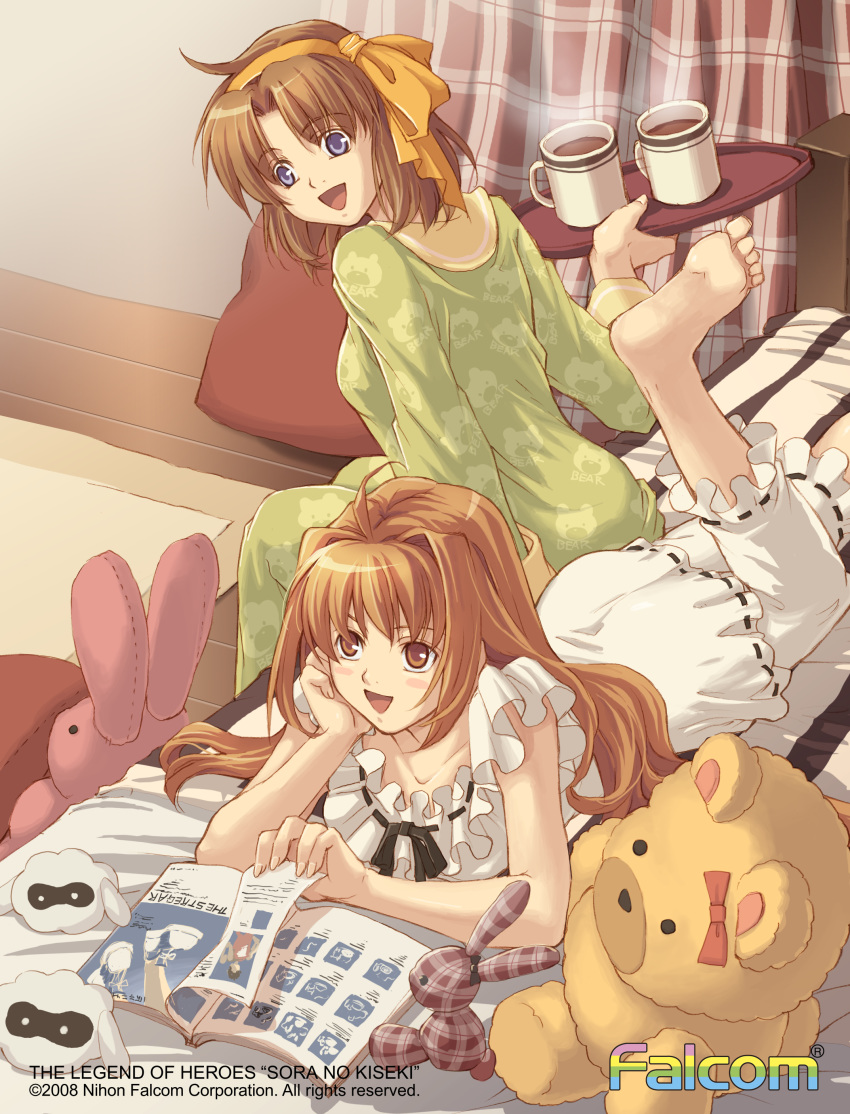 anelace_elfeed eiyuu_densetsu eiyuu_densetsu:_sora_no_kiseki estelle_bright pajama