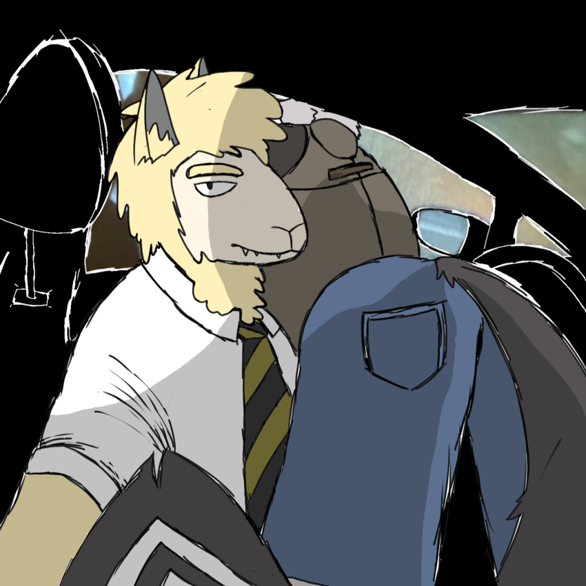 1:1 anthro duo he_wants_to_order hi_res male meko_(artist) meme