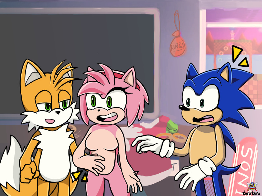 1girl2boys 1girls 2boys 2boys1girl amy_rose anthro clothes_removed imminent_ntr imminent_sex naked naked_anthro naked_boy naked_female naked_girls naked_male nude nude_female nude_male safe safe_for_work sonic_(series) sonic_the_hedgehog sonic_the_hedgehog_(series) tails tails_the_fox youtube youtuber youtubers