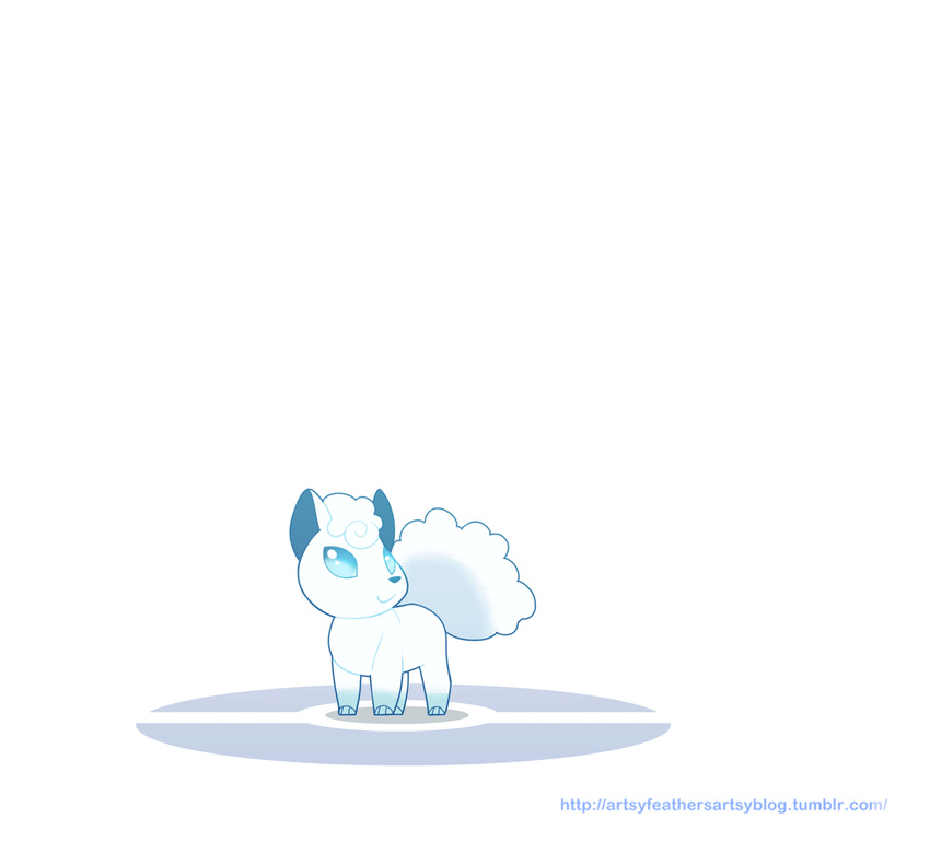 alolan_ninetales alolan_vulpix animated animated commentary_request evolution evolutionary_line fox fox_tail highres kressent_rhodes looking_at_viewer multiple_tails no_humans pokemon pokemon_(creature) simple_background smile solo tail transformation watermark web_address white_background wind