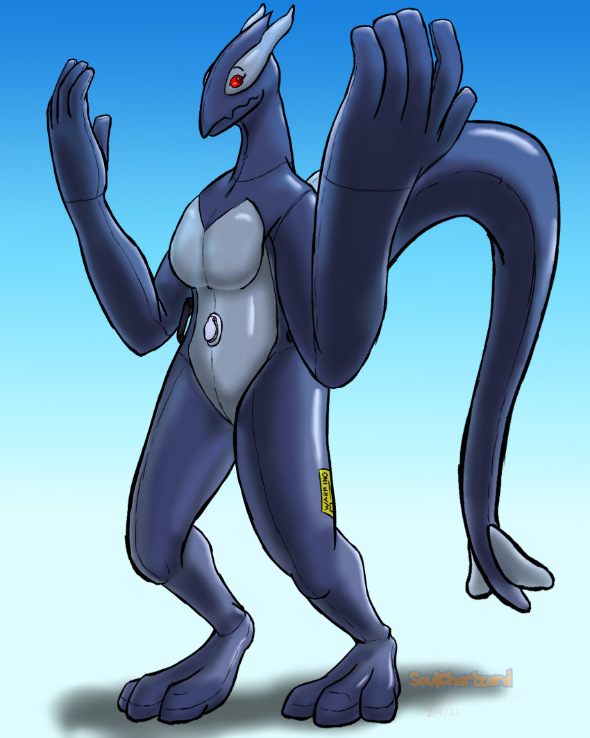 4:5 after_transformation anthro female gender_transformation generation_3_pokemon hi_res inflatable label legendary_pokemon male mtf_transformation nintendo pokemon pokemon_(species) pool_toy shadow shadow_lugia shadow_pokemon solo toy transformation valkyr1a warning wings