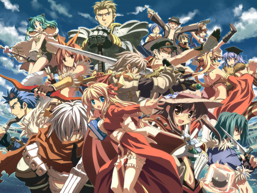 6+boys 6+girls absurdres assassin_cross_(ragnarok_online) champion_(ragnarok_online) creator_(ragnarok_online) everyone gunslinger_(ragnarok_online) gypsy_(ragnarok_online) high_priest_(ragnarok_online) high_wizard_(ragnarok_online) highres lord_knight_(ragnarok_online) multiple_boys multiple_girls ninja_(ragnarok_online) paladin_(ragnarok_online) professor_(ragnarok_online) ragnarok_online scan sniper_(ragnarok_online) soul_linker_(ragnarok_online) stalker_(ragnarok_online) vanilmirth_(ragnarok_online) whitesmith_(ragnarok_online) yuuki_tatsuya