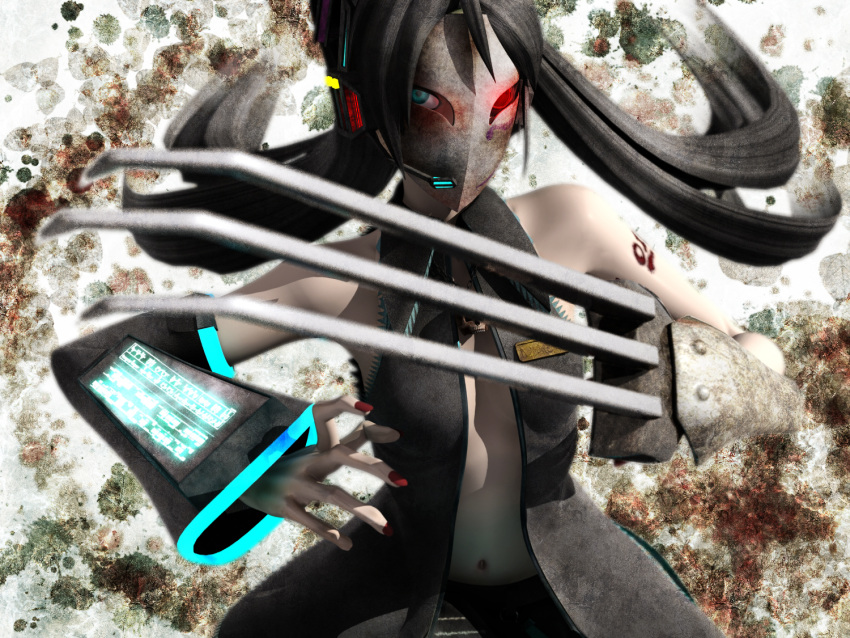 3d deino hatsune_miku tagme vocaloid