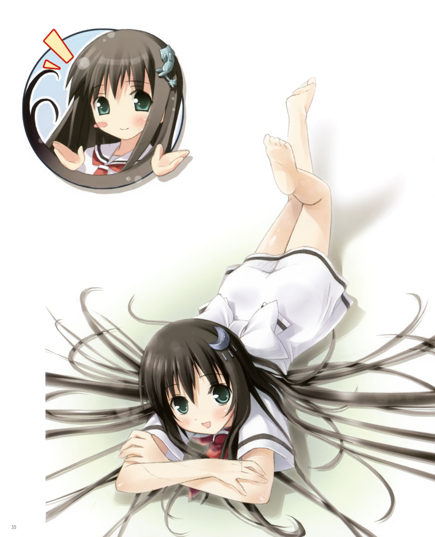 5_nenme_no_houkago amesarasa chiyokawa_rin kantoku seifuku