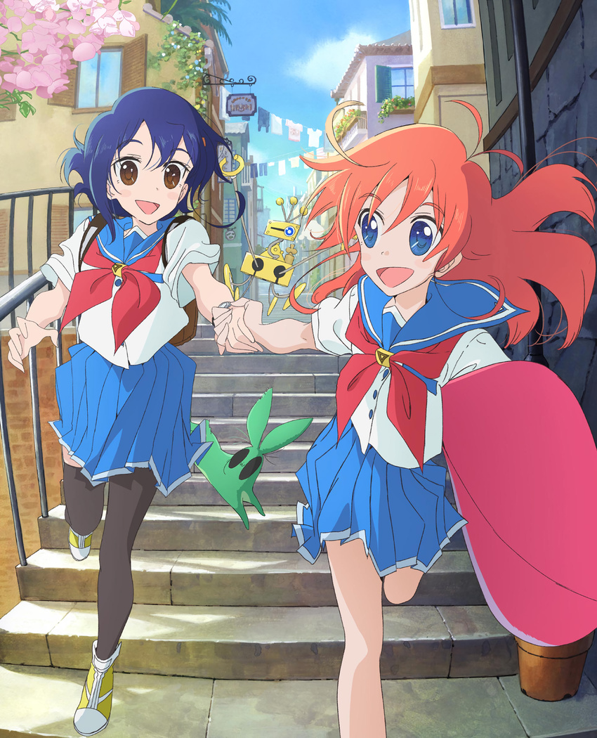 cocona_(flip_flappers) flip_flappers kojima_takashi papika tagme