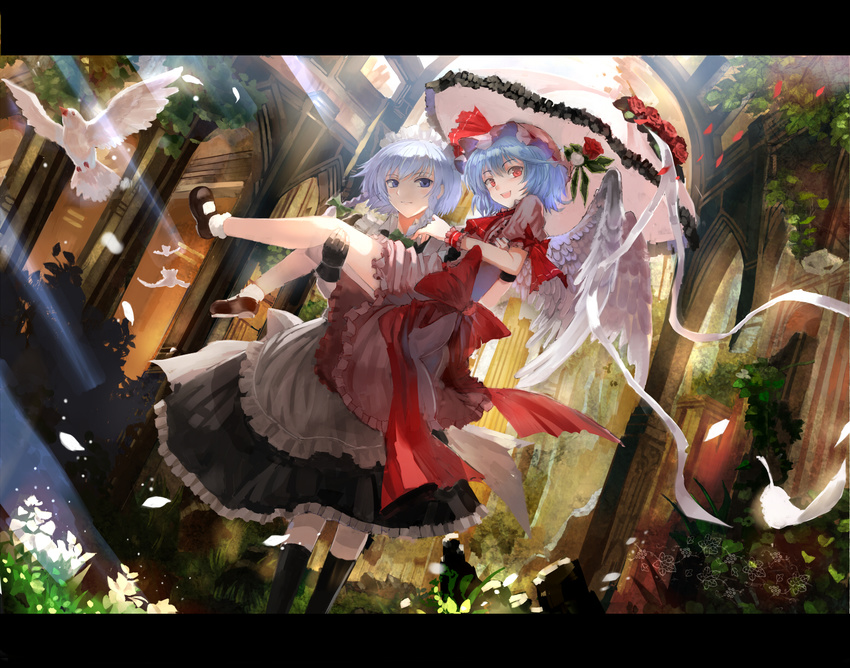 asuka_(moto) izayoi_sakuya remilia_scarlet tagme touhou