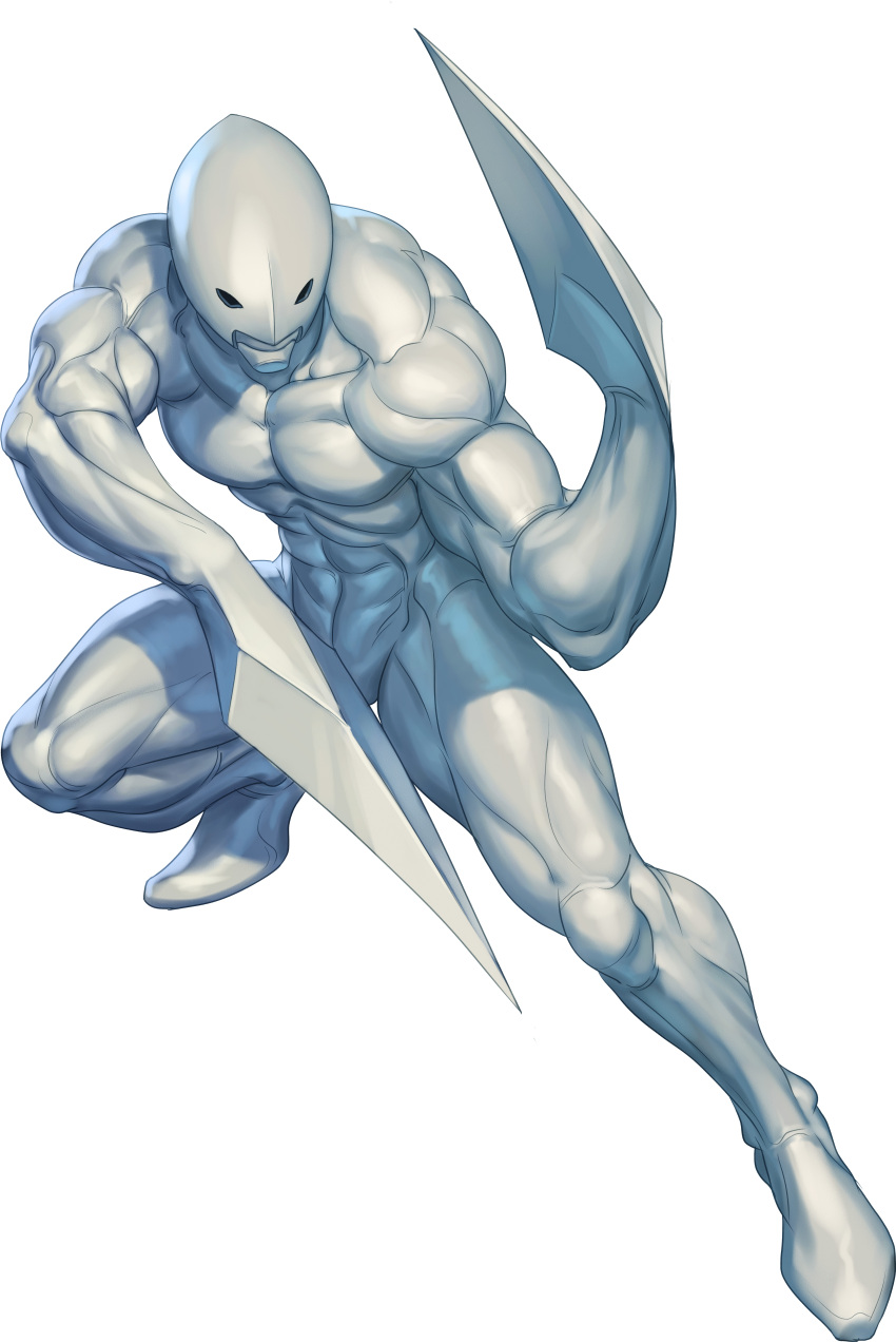 abs absurdres highres muscular no_humans nude photoshop_(medium) solo stanley_lau street_fighter street_fighter_iii_(series) transformation twelve