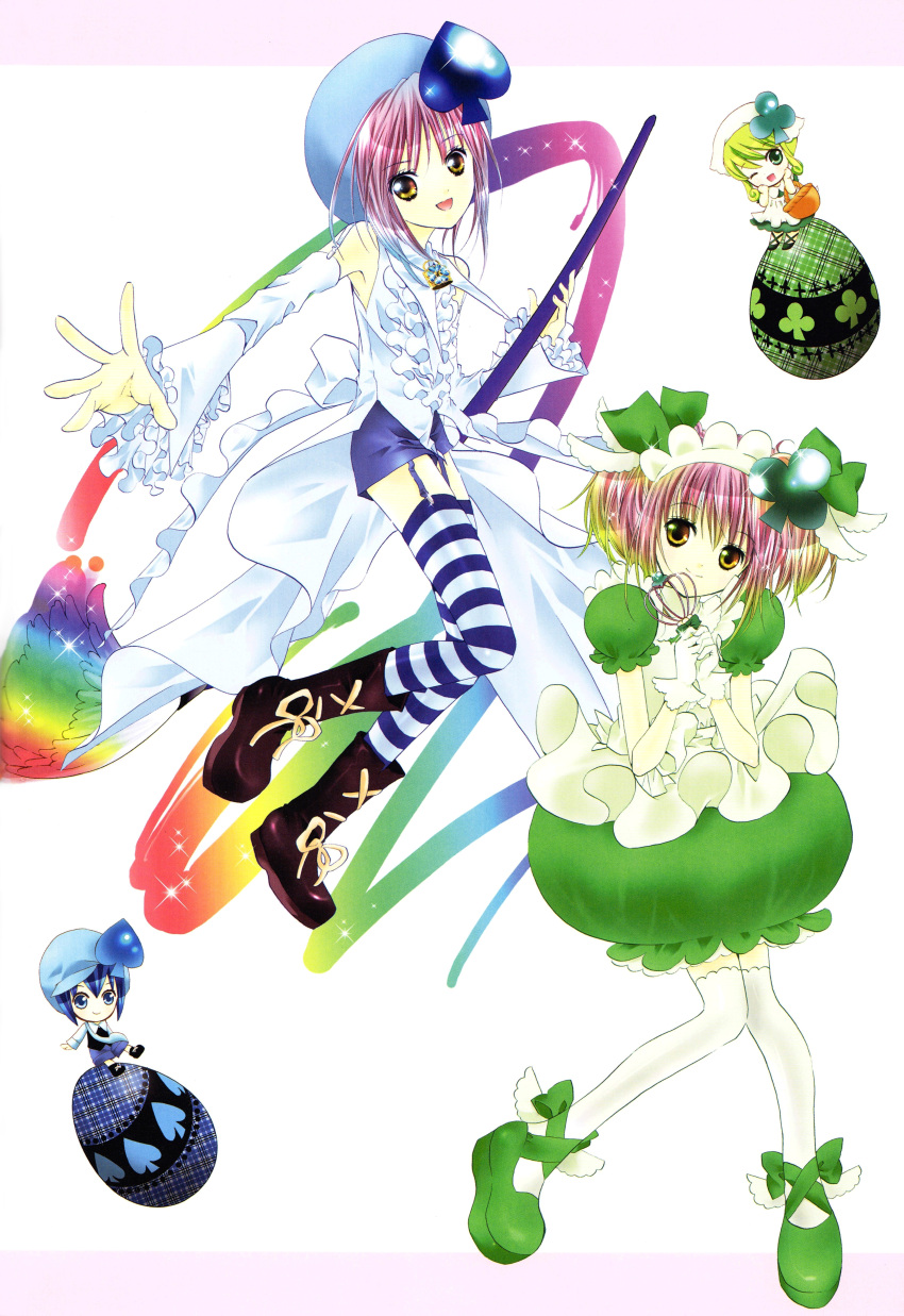 amulet_clover amulet_spade hinamori_amu miki peach-pit screening shugo_chara suu thighhighs