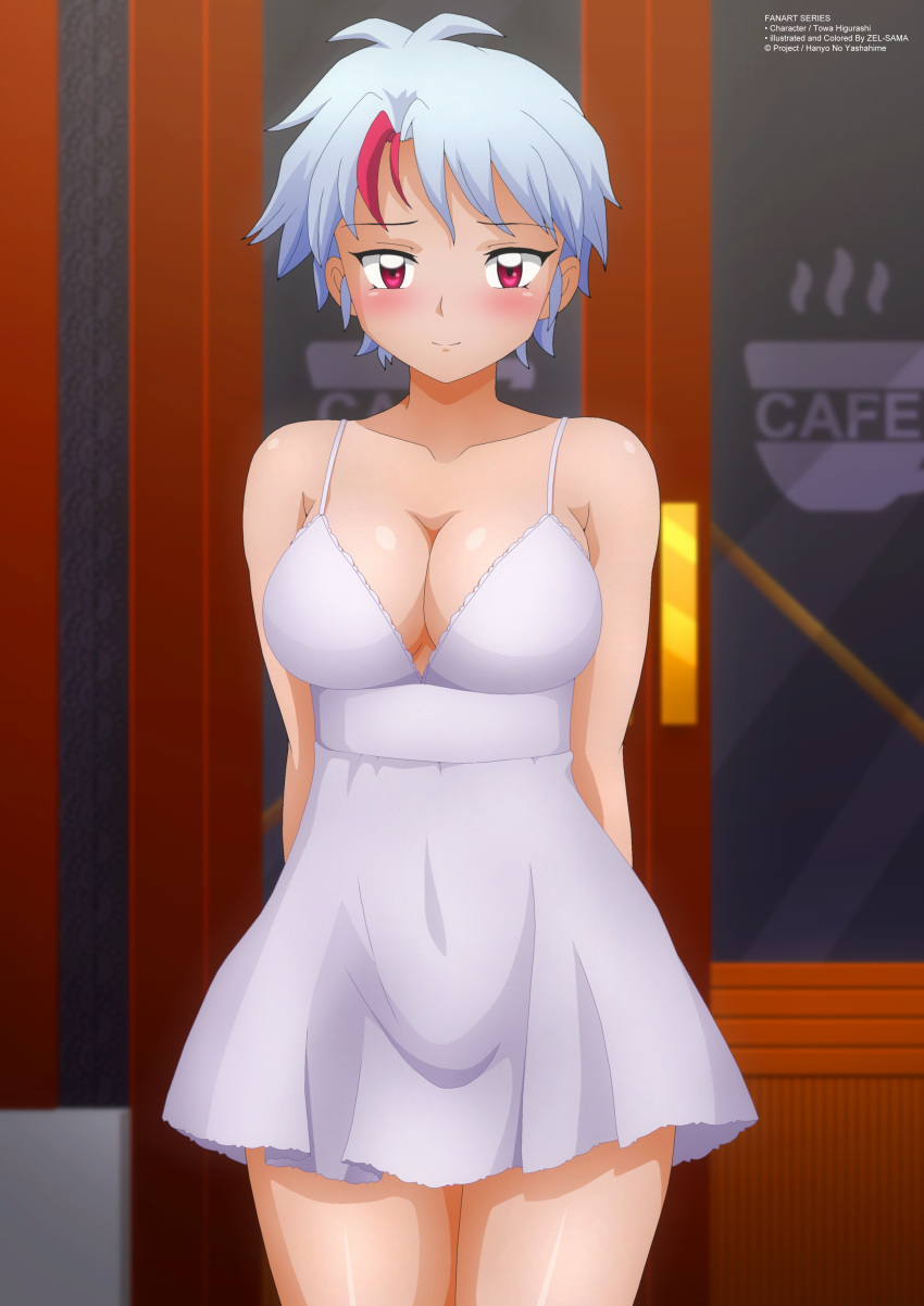 cleavage dress hanyou_no_yasha_hime higurashi_towa zei-sama