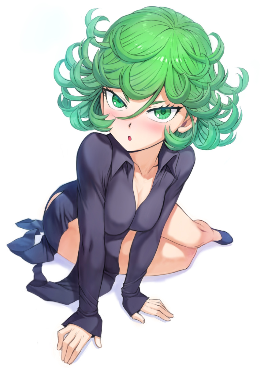 dress mogudan nopan one_punch_man tatsumaki_(one_punch_man)