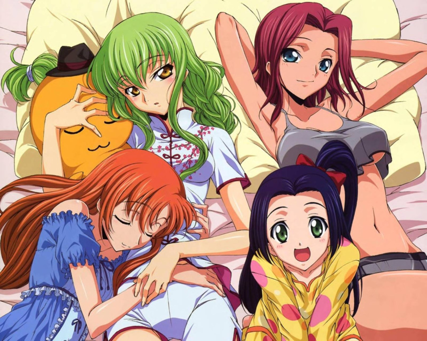 code_geass girls green_hair tagme