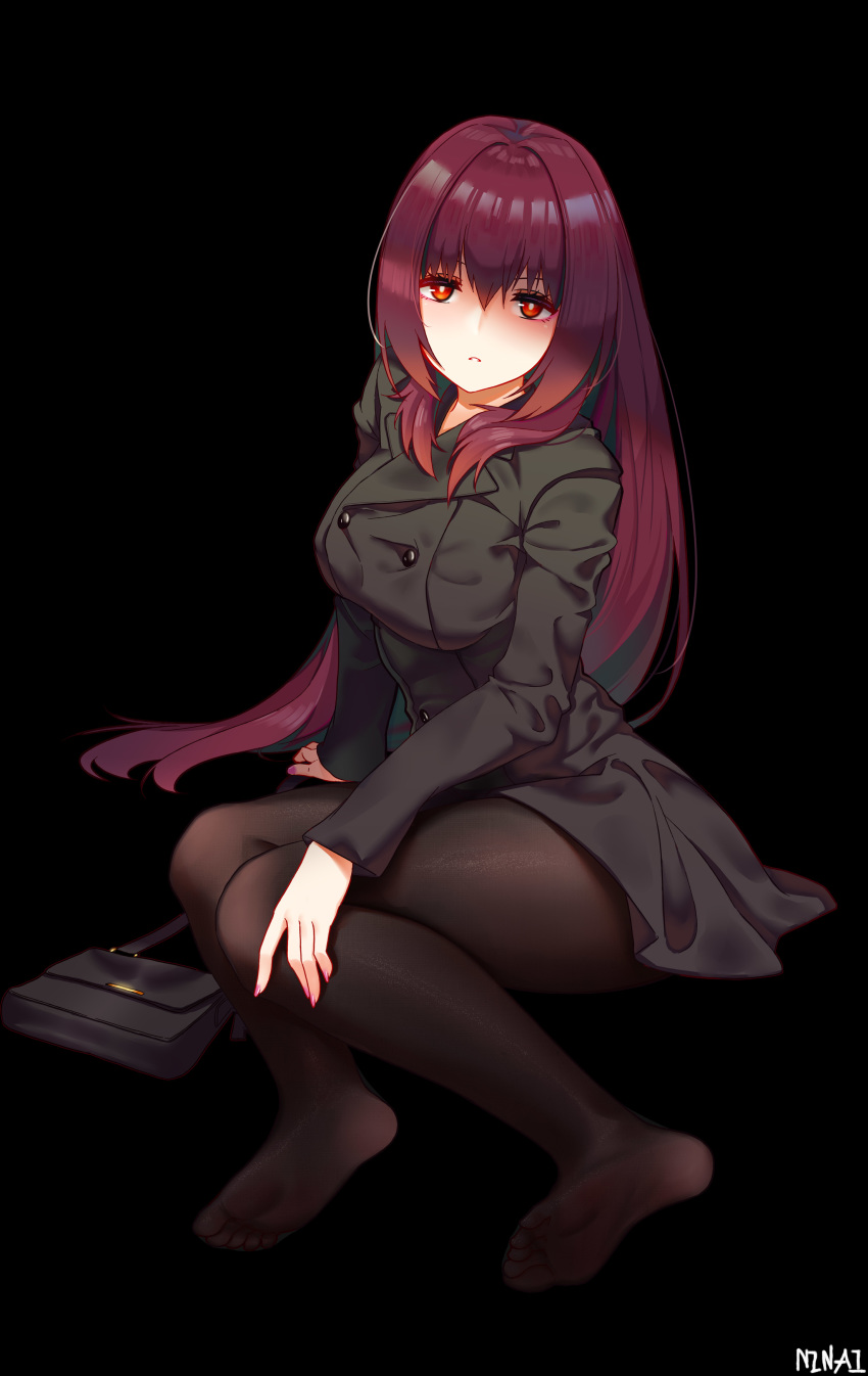 fate/grand_order feet ninainaidesss pantyhose scathach_(fate/grand_order)