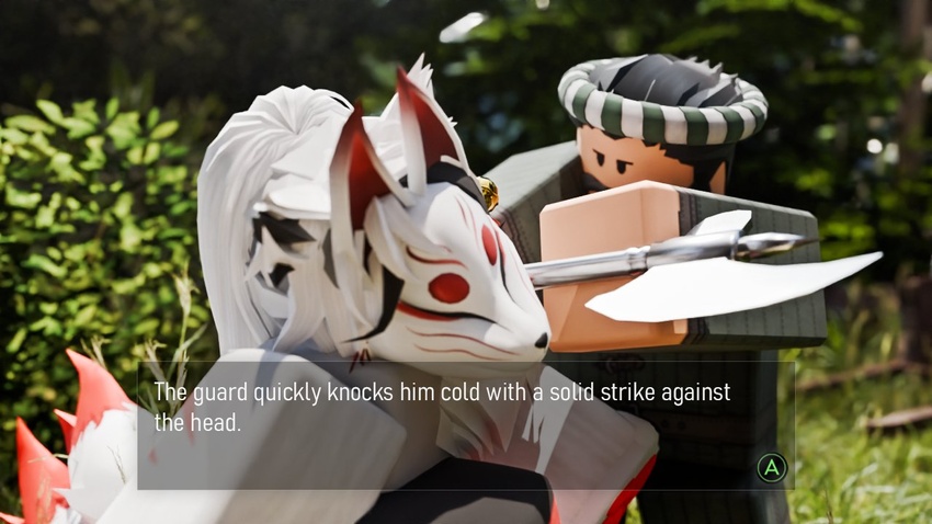 BBooru - 2boys 3d 9 tails [surrender] kitsune roblox roblox avatar ...