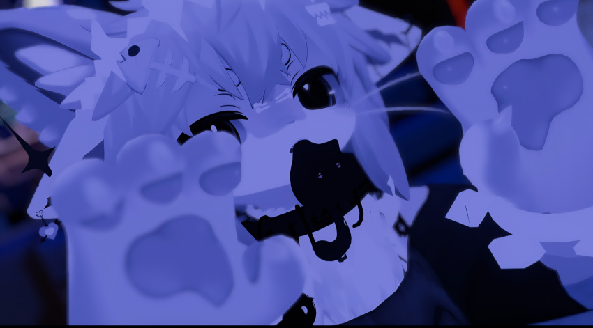 BBooru - absurd res anthro chalo chalo(vrchat) chest tuft felid feline ...