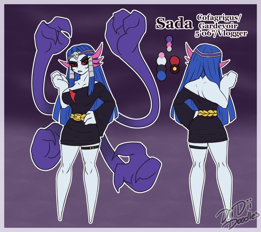 BBooru - accessory anthro attitude bandage hair big breasts blue hair ...