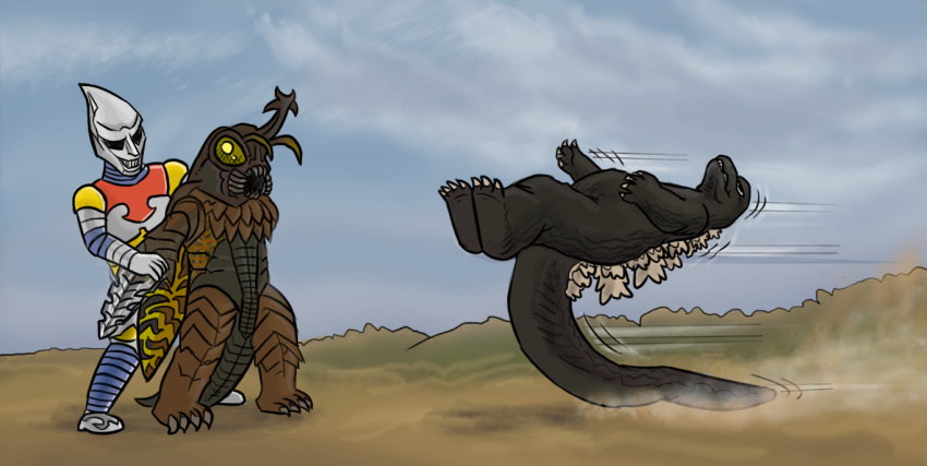Godzilla Vs Insect BBooru - 2016 ambiguous gender anthro arm grab arthropod beetle claws ...