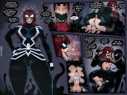 1boy 1boy1girl 1girls ass blowjob corruption enemy_conversion female femdom hero hetero male male/female marvel marvel_comics mary_jane_watson peter_parker polmanning rape red_hair she-venom spider-man spider-man_(series) straight sucking superhero symbiote venom venom_(marvel) voluptuous rating:Explicit score:106 user:Sheggemer