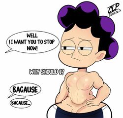 1boy 2023 ass big_ass creamy_lemon_pie femboy male male_only male_shortstack mineta_minoru minoru_mineta my_hero_academia no_shirt purple_hair tagme teapot_(body_type) thick_thighs wide_hips rating:Explicit score:39 user:slushiefan69