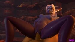 3d animated breasts cowgirl_position female female_on_top glowing_eyes long_hair lynya nightborne no_sound open_mouth orc penetration penis pointy_ears purple_skin pussy sex vaginal_penetration video white_hair world_of_warcraft rating:Explicit score:89 user:lynya