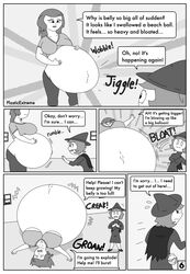 about_to_burst balloon_inflation belly_expansion comic dialogue female hyper_belly inflation page_6 plasticextreme tagme witch rating:Explicit score:2 user:Thique_inque