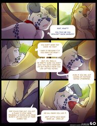 bondage bound canine collar comic english_text furry gay leash male male/male male_only no_humans oral redrusker sea_salt spots the_deep_dark wolf yaoi rating:Explicit score:22 user:bot