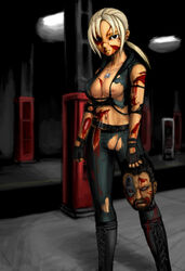 artist_request avulsion beard beige_skin black_hair bleeding blonde_hair blood blood_stain bloody_clothes boots breasts closed_mouth clothes clothing color ears exposed_breasts exposed_pussy eyes facial_hair female fingerless_gloves footwear gloves gore hair head human indoors injury kano_(mortal_kombat) laceration male mortal_kombat mortal_kombat_(2011) mouth necklace open_eyes ripped_clothing round_ears severed_head short_hair skin sonya_blade stained_clothes torn_clothes vulva wound rating:Explicit score:22 user:spidera3