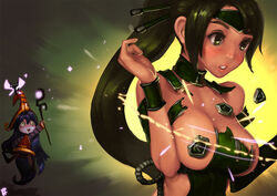 akali_jhomen_tethi breasts expansion female growth hat instant-ip large_breasts league_of_legends lulu_the_fae_sorceress riot_games witch_hat yordle rating:Questionable score:45 user:magiblade