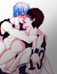 kuroko's_basketball kuroko_no_basuke male_only taiga_kagami tetsuya_kuroko rating:Explicit score:4 user:bot