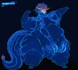  1boy anthro aurelion_sol bbm communisticeve league_of_legends male male_only obese obese_male overweight overweight_anthro solo solo_male  rating:explicit score: user:bot