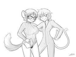 big_breasts book breasts catsuit chimangetsu chinchilla eyeswear female glasses helmet monkey monkey_girl nakry pubes rodent shouk small_breasts sweater tacita rating:Explicit score:4 user:bot