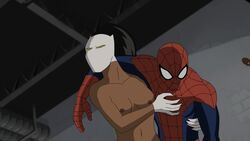 1boy 1girls ava_ayala dark-skinned_female dark_skin edit female human light-skinned_futanari light_skin male marvel mask_only peter_parker spider-man spider-man_(series) straight straight_hair ultimate_spider-man white_tiger_(marvel) rating:Explicit score:23 user:bot