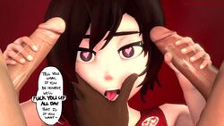 3d animated erection esk female handjob heart-shaped_pupils male no_sound open_mouth penis ruby_rose rwby source_filmmaker tongue tongue_out video rating:Explicit score:216 user:ESK