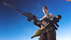 1girls 3d athletic athletic_female big_breasts breasts brown_hair bust busty chest curvaceous curvy curvy_female curvy_figure digital_media_(artwork) female female_focus fit fit_female gun hips hourglass_figure huge_breasts human kojima_productions konami large_breasts legs light-skinned_female light_skin metal_gear metal_gear_solid metal_gear_solid_v quiet_(metal_gear) rocket_launcher slim_waist smitty34 thick thick_ass thick_hips thick_legs thick_thighs thighs top_heavy voluptuous voluptuous_female waist wide_hips rating:Explicit score:13 user:SILV3RBACK