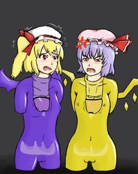 body_swap colley cursed flandre_scarlet head_swap monophallia onahole_transformation penis penis_neck pussy remilia_scarlet touhou transformation unusual_genitalia_placement unusual_penis_placement weird what rating:Explicit score:3 user:skedye