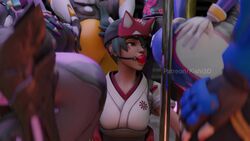 3d animated ass ass_shake ball_gag big_ass d.va huge_ass kiriko_(overwatch) kishi lesbian overwatch overwatch_2 shorter_than_30_seconds sombra surrounded_by_ass tagme tracer twerking video wide_hips widowmaker yuri rating:Explicit score:144 user:lamode