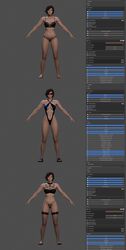 1girls 3d asserting_dominance athletic_female big_breasts bikini blender blender_(software) eyewear female female_only kazama_asuka model model_release mokujin_hornywood solo sunglasses t-pose tekken tekken_8 thick_thighs rating:Explicit score:9 user:deleted106046