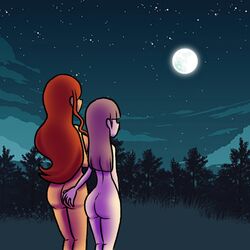 2girls ass breasts clara_garcia female grabbing_ass joana_jimenez moonlight nairod103098 night nude tagme yuri rating:Questionable score:3 user:Antipenitant