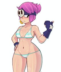 bikini gloves penny_(brawl_stars) pink_hair teenager zelsxnn rating:Explicit score:31 user:Senecala