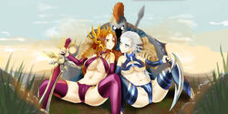 2girls diana_(league_of_legends) female league_of_legends leona_(league_of_legends) male/female pantheon sollyz rating:Explicit score:20 user:bot