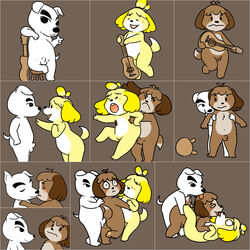 3_toes :c :d :o anal anal_sex animal_crossing anthro ass balls beige_fur bent_over bisexual black_nose black_skin blush brother brown_background brown_eyes brown_fur canine chubby closed_eyes comic digby_(animal_crossing) doggy_style eyelashes female flaccid flat_chested freckles french_kiss from_behind frown fur gay group group_sex guitar happy hi_res incest instrument isabelle_(animal_crossing) k.k._slider kissing looking_at_viewer looking_away lying male nintendo nishi nude o.o on_back open_mouth opposite_sex_twins orgy pawpads paws penetration penis plain_background pose pussy raised_leg seat sex shocked sibling sister smile standing stool surprise_buttsex tongue tongue_out train_position video_games white_fur wood yaoi yellow_fur rating:Explicit score:25 user:bot