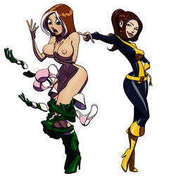 2girls anna_marie bra brown_hair embarrassed enf female female_only gao23 kitty_pryde lost_clothes marvel panties phasing pink_bra pink_panties ponytail prank rogue_(evolution) rogue_(x-men) shadowcat suddenly_naked superpowered_sex superpowers surprised two_tone_hair undressed white_background white_streak x-men x-men_evolution rating:Explicit score:163 user:Freezer88