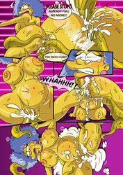 alien anal anal_sex big_breasts breasts comic cum cum_in_ass cum_in_pussy cum_inside double_penetration english_text female from_behind human inflation kodos kogeikun nipples open_mouth penetration pussy selma_bouvier slime tentacle text the_simpsons the_simpsons_into_the_multiverse_#1 vaginal_penetration rating:Explicit score:101 user:bot